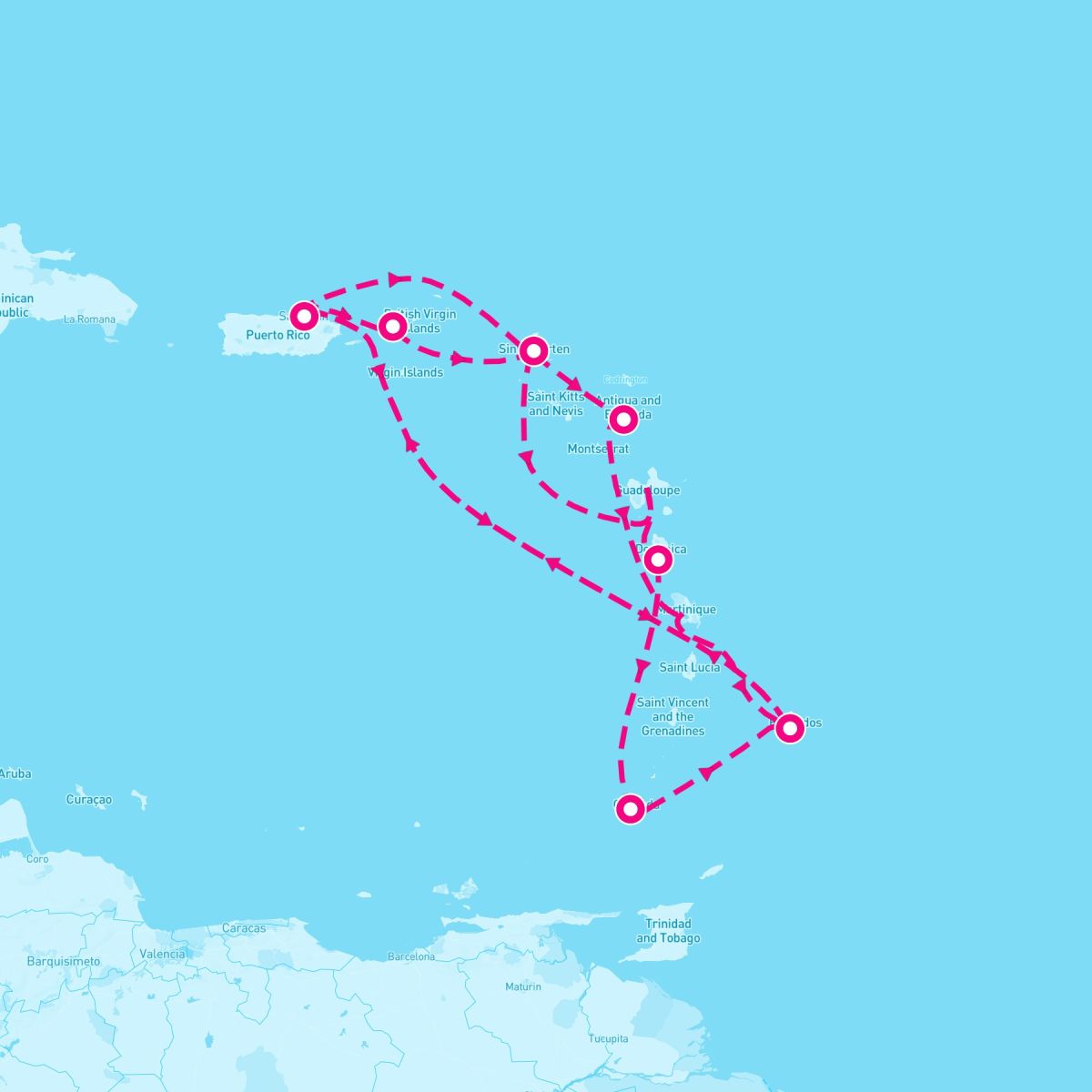14 Night Southern Caribbean Adventurer (San Juan Roundtrip)