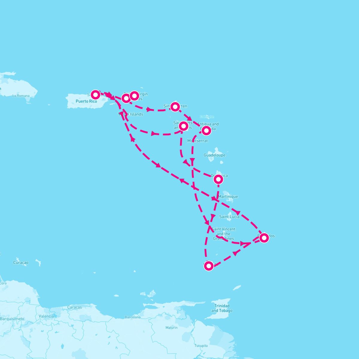 14 Night Southern Caribbean Adventurer (San Juan Roundtrip)