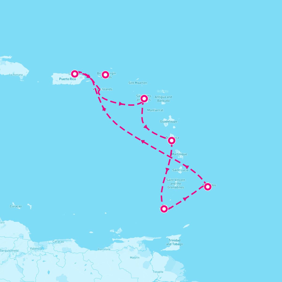 7 Night Southern Caribbean With Barbados (San Juan Roundtrip)