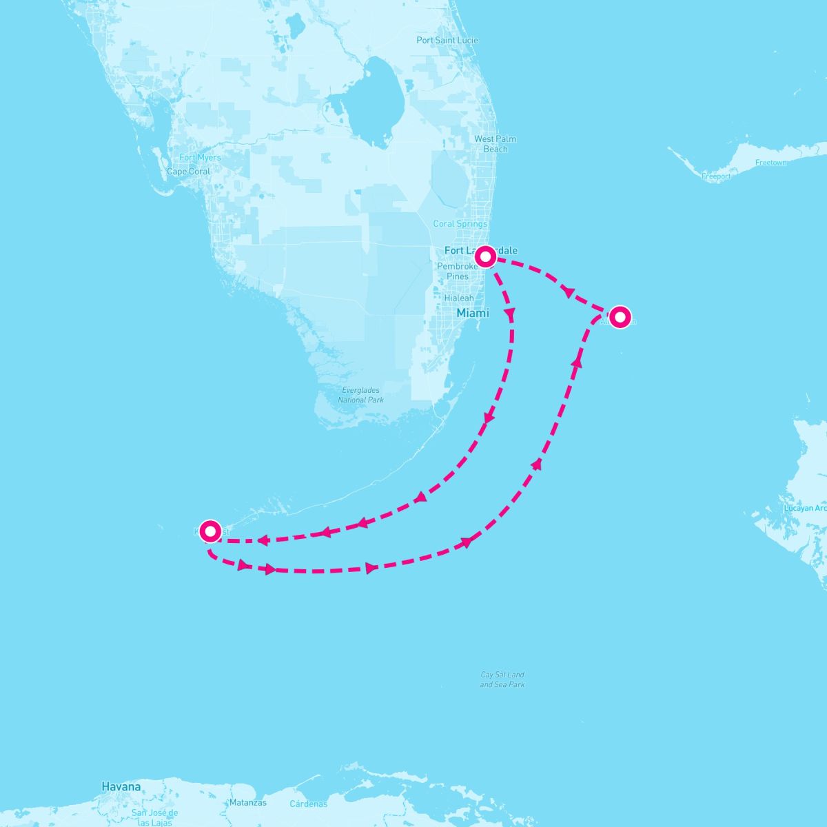 4 Night Key West & Bahamas (Ft. Lauderdale Roundtrip)