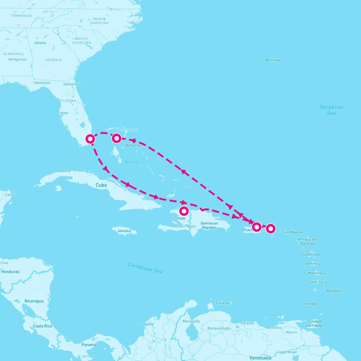 7 Night Eastern Caribbean & Perfect Day (Miami Roundtrip)