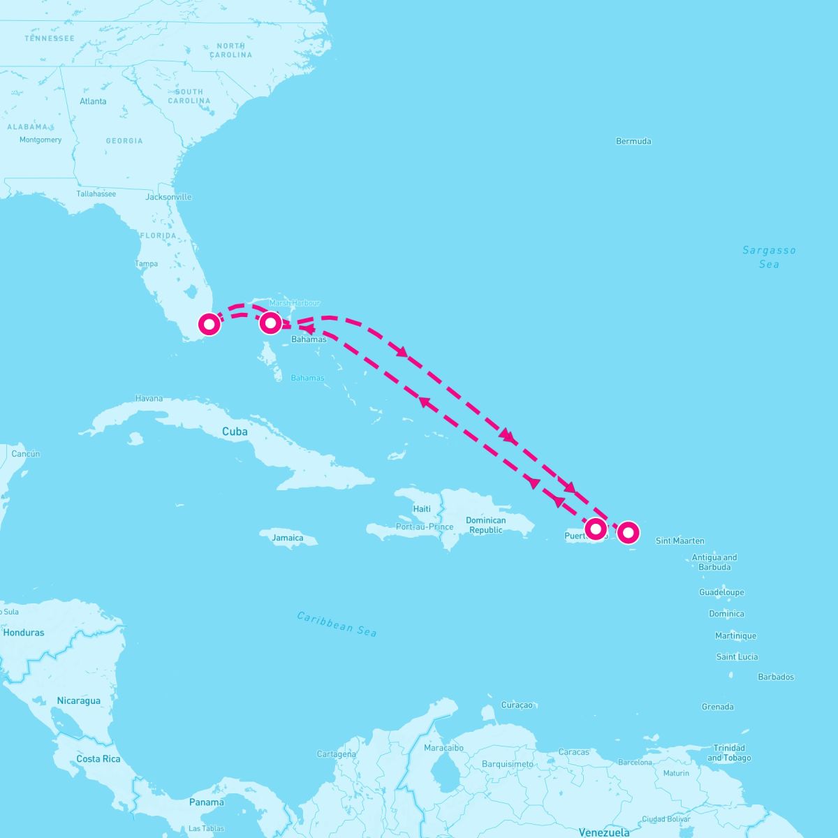 7 Night Eastern Caribbean & Perfect Day (Miami Roundtrip)
