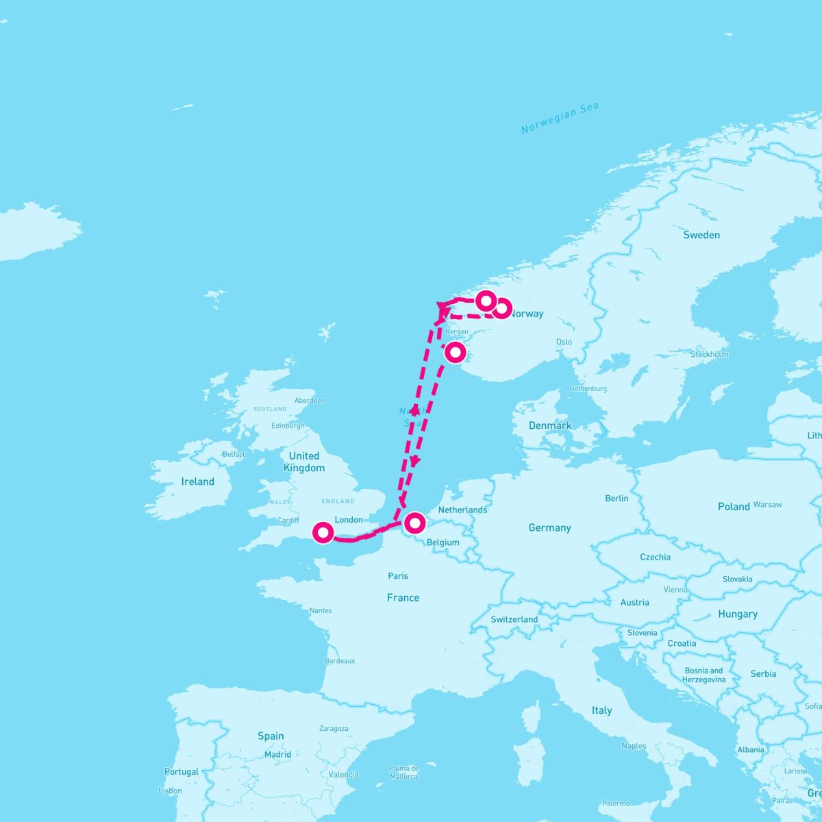 7 Night Norwegian Fjords (Southampton Roundtrip)