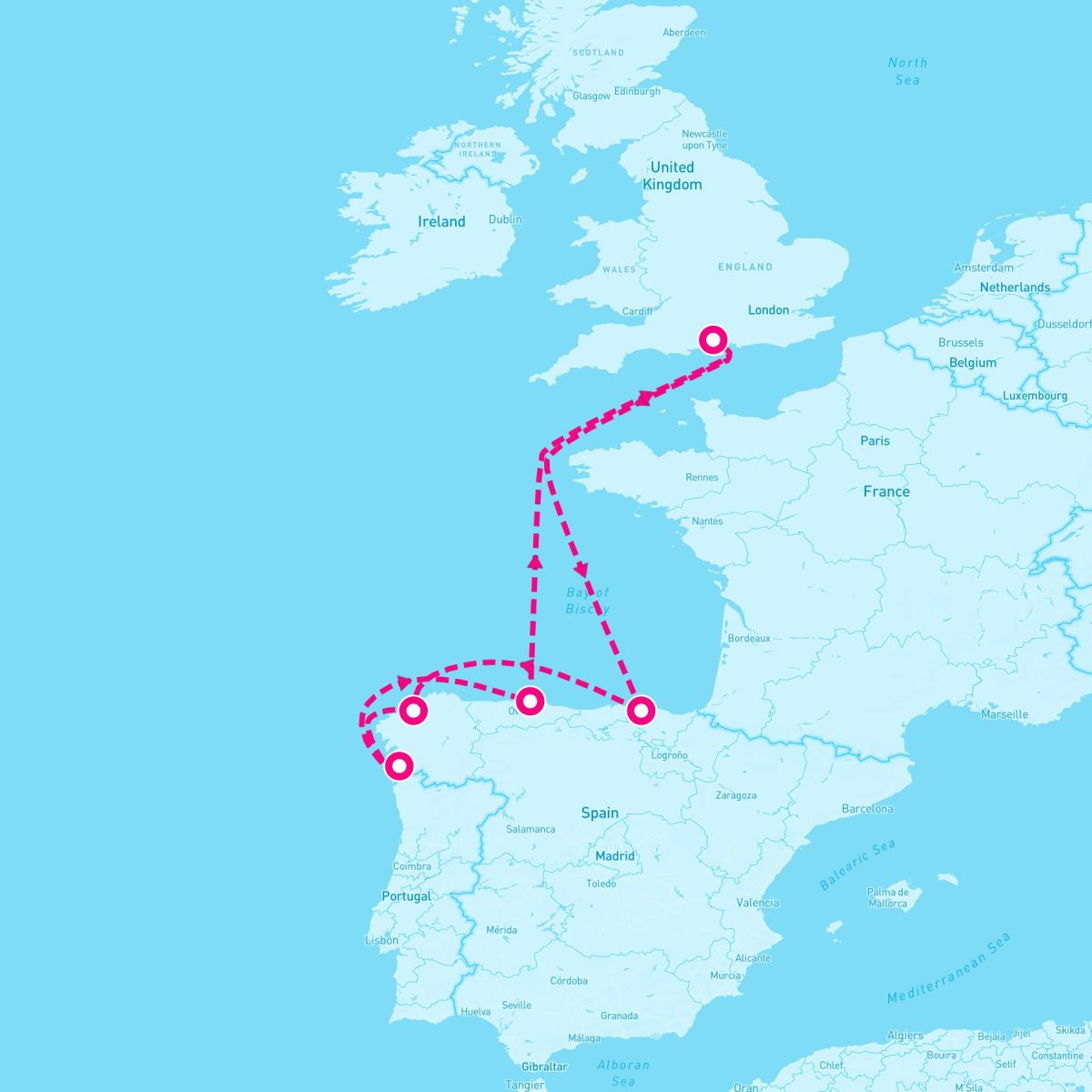 7 Night Northern Spain (Southampton Roundtrip)