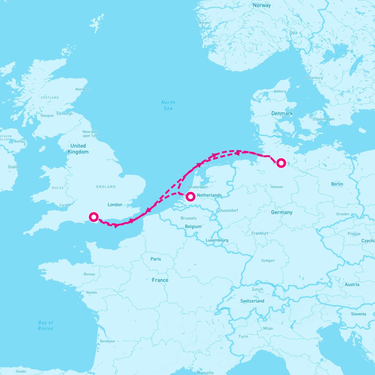 5 Night Hamburg & Rotterdam (Southampton Roundtrip)
