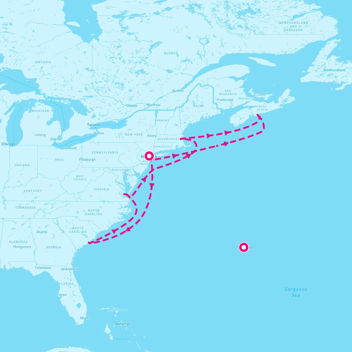 10 Night Caribbean & Bermuda (New York Roundtrip)