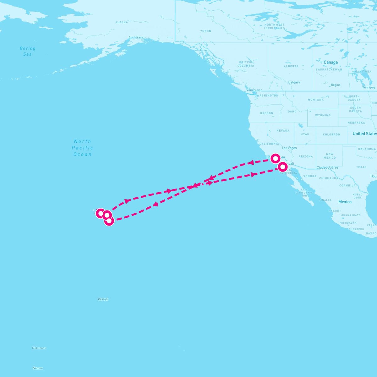 16 Night Hawaiian Islands (Los Angeles Roundtrip)