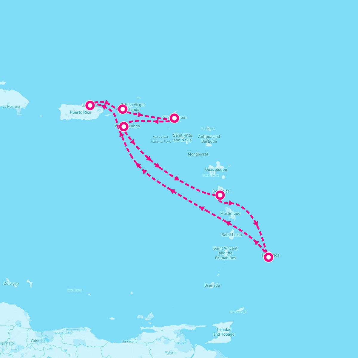 7 Night Southern Caribbean (San Juan Roundtrip)