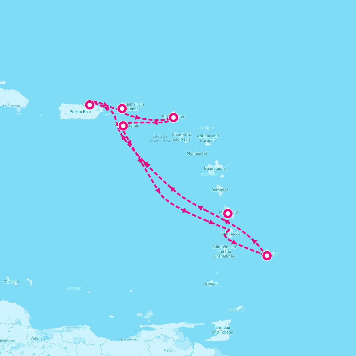 7 Night Southern Caribbean (San Juan Roundtrip)