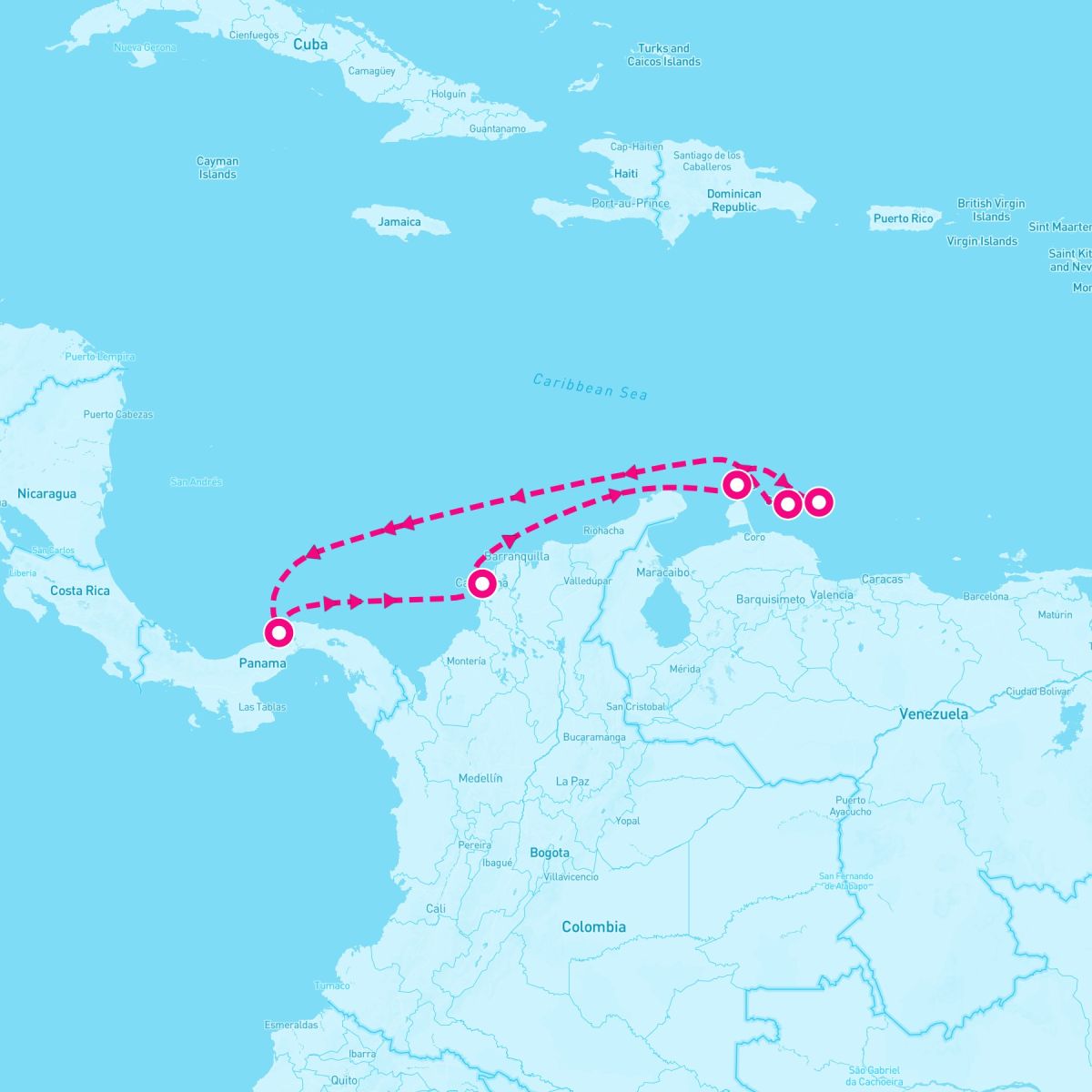 7 Night Southern Caribbean (Cartagena Roundtrip)