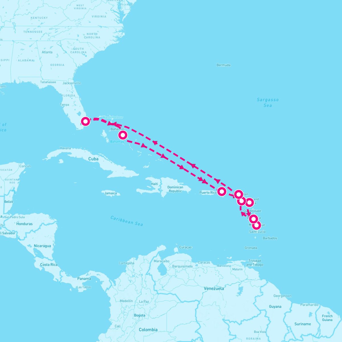 11 Night Eastern Caribbean Wayfarer (Ft. Lauderdale Roundtrip)