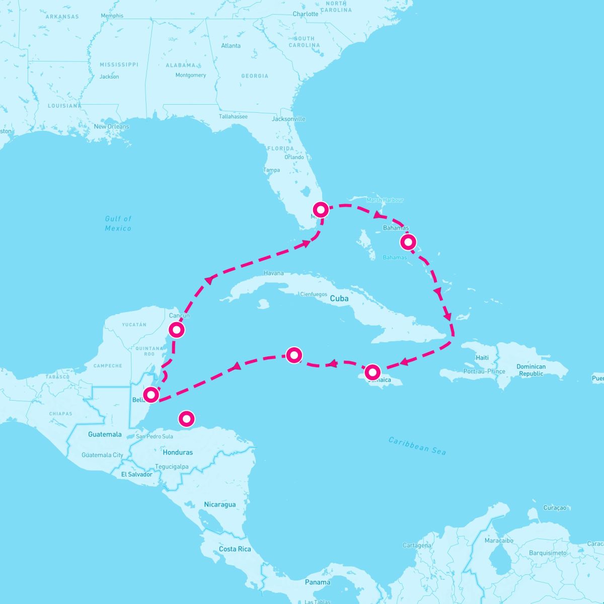 10 Night Western Caribbean Explorer (Ft. Lauderdale Roundtrip)