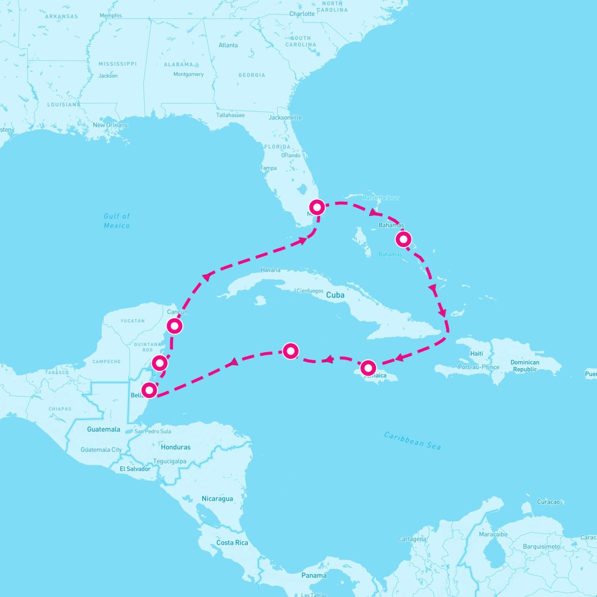 10 Night Western Caribbean Explorer (Ft. Lauderdale Roundtrip)