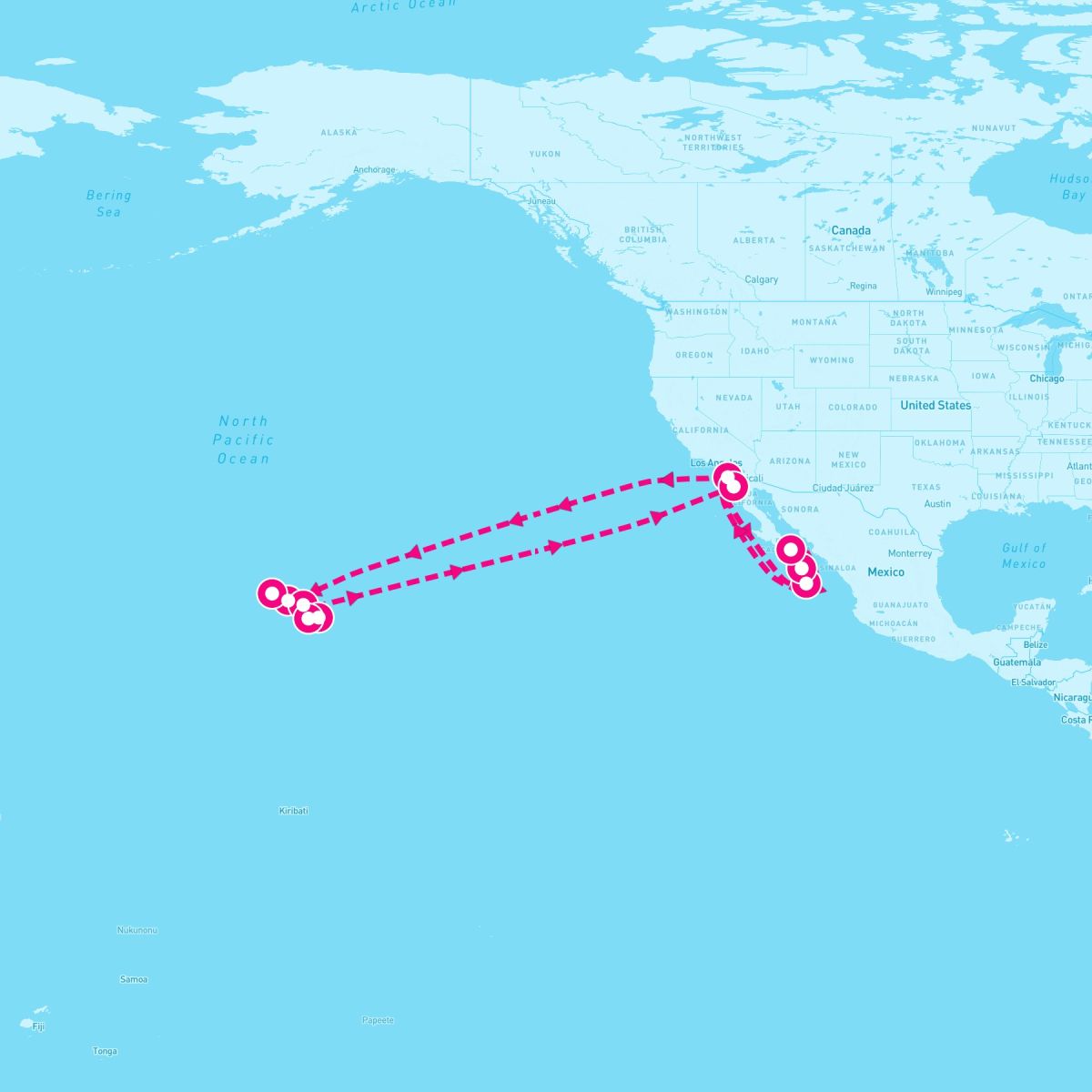 24 Night Baja Peninsula & Circle Hawaii (San Diego Roundtrip)