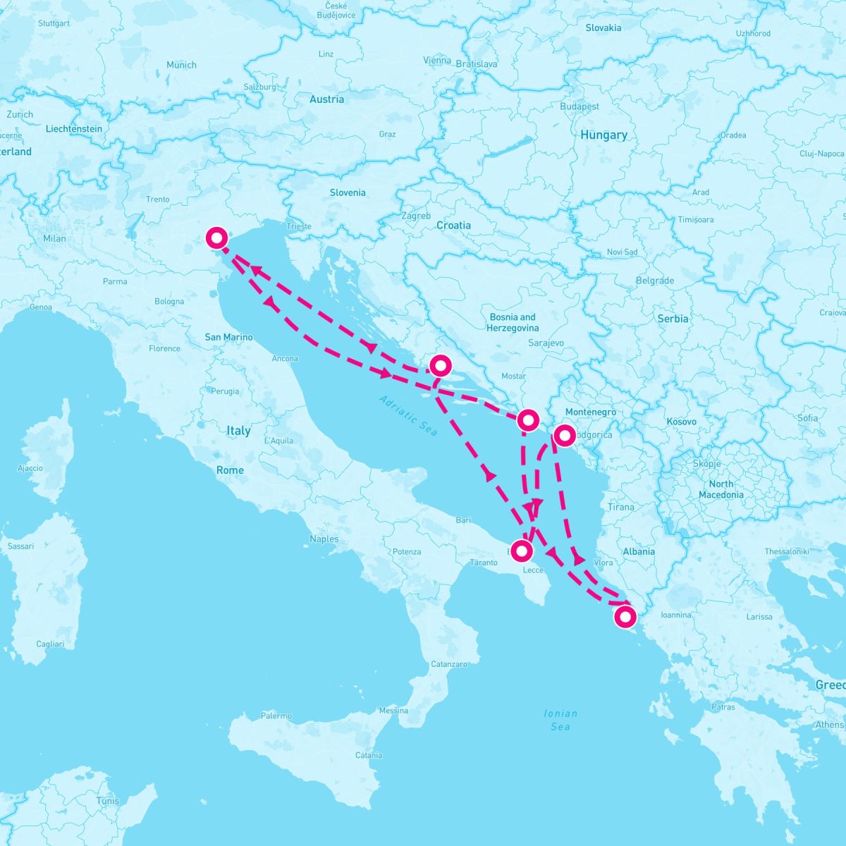 7 Night Eastern Mediterranean (Venice Marghera Roundtrip)