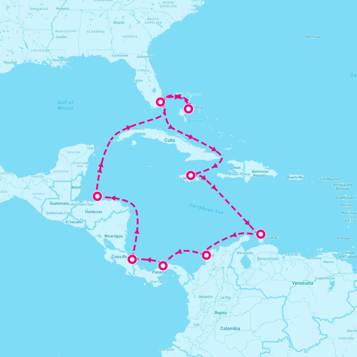 14 Night Caribbean & Bahamas (Miami Roundtrip)