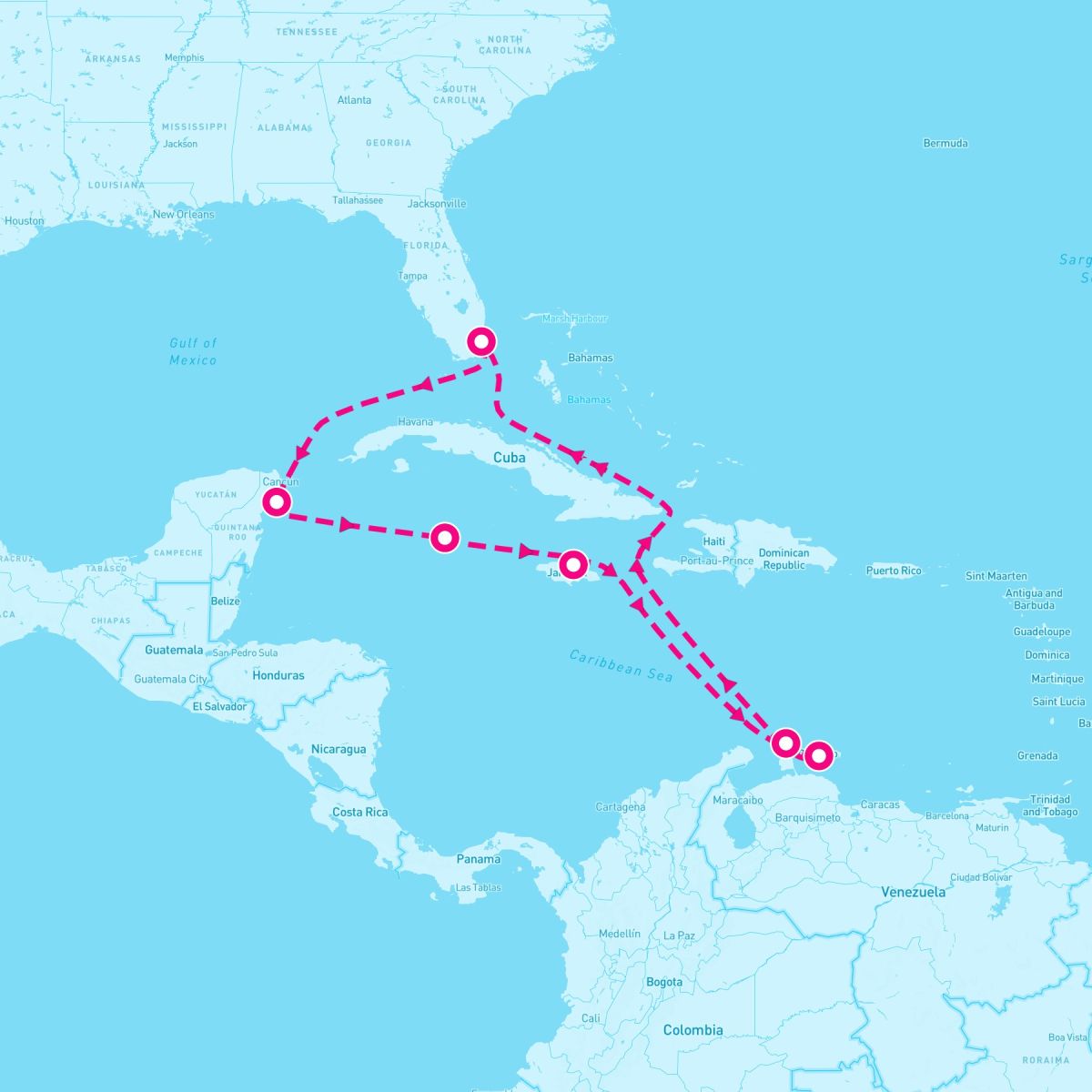 10 Night Caribbean & Bahamas (Miami Roundtrip)