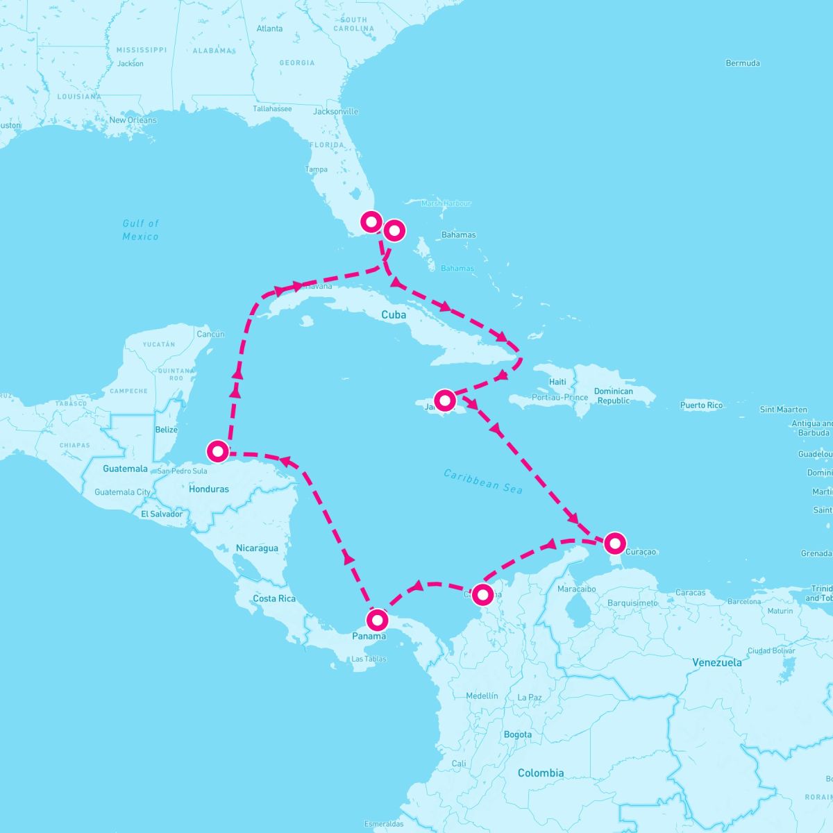 Caribbean from Miami