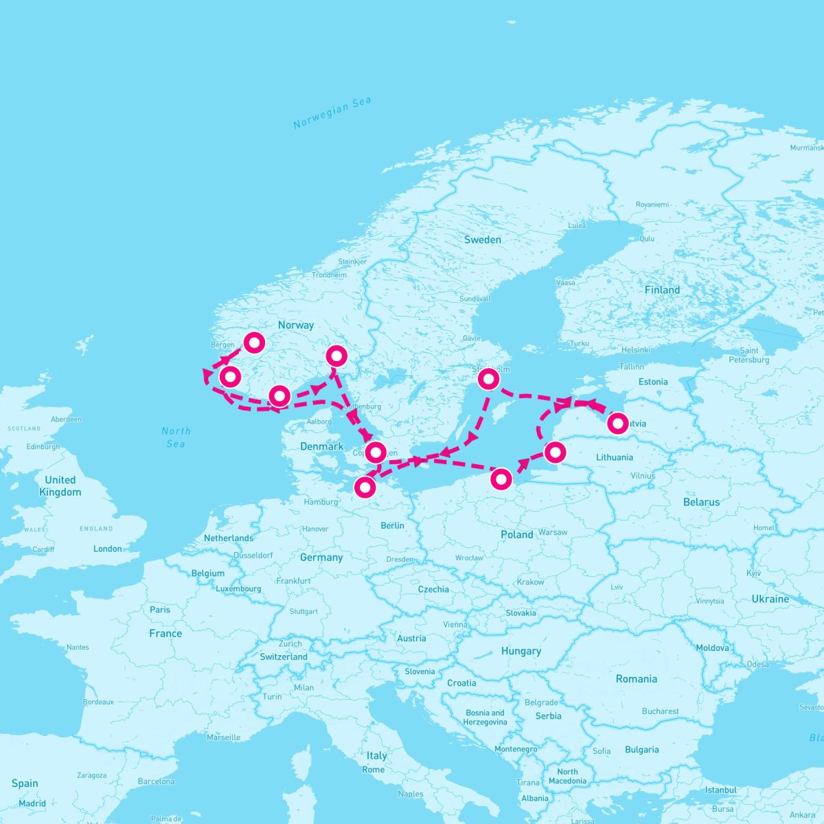 14 Night Northern Europe (Warnemunde Roundtrip)