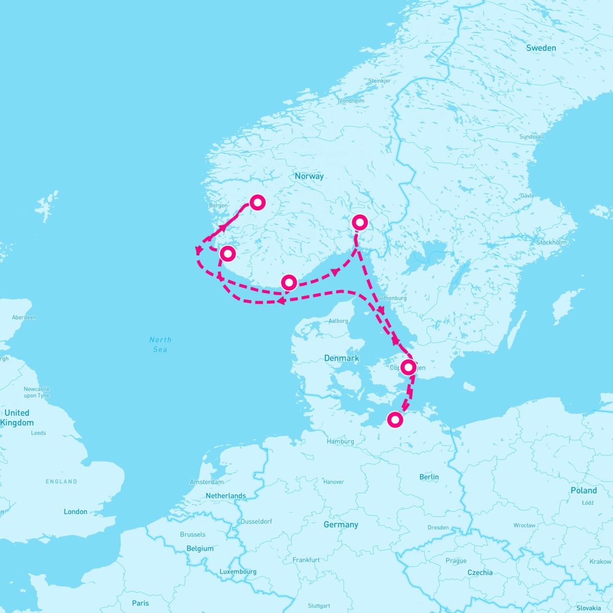 7 Night Northern Europe (Warnemunde Roundtrip)
