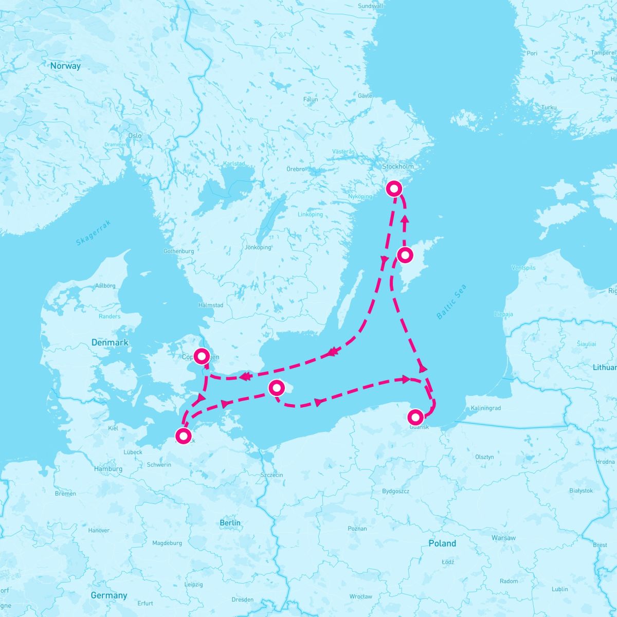 7 Night Northern Europe (Warnemunde Roundtrip)