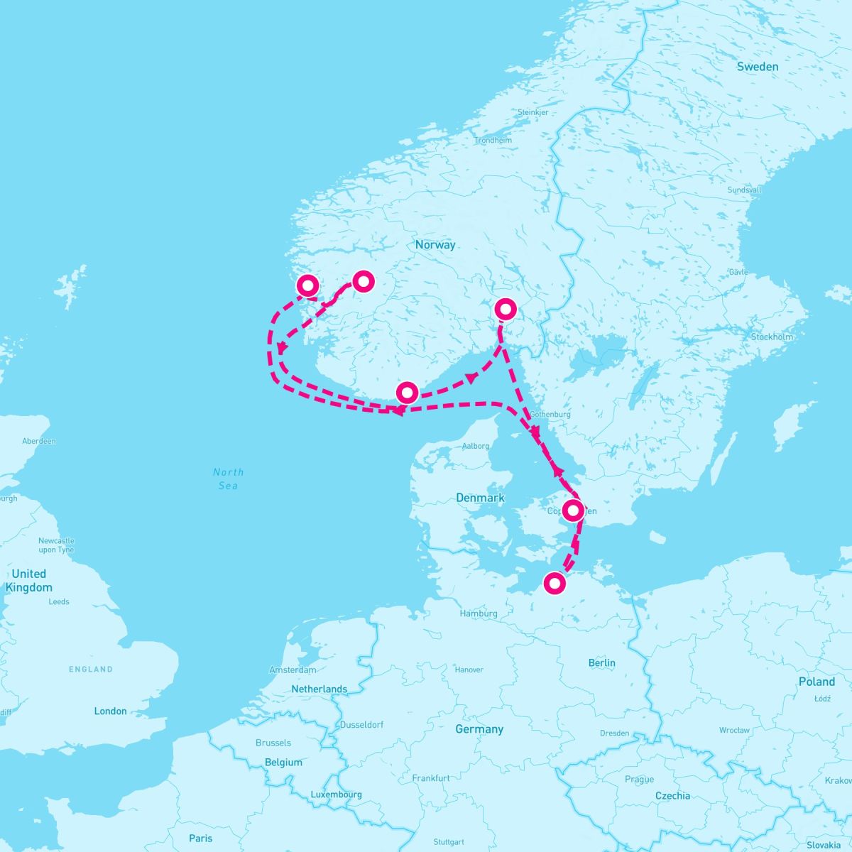 7 Night Northern Europe (Warnemunde Roundtrip)