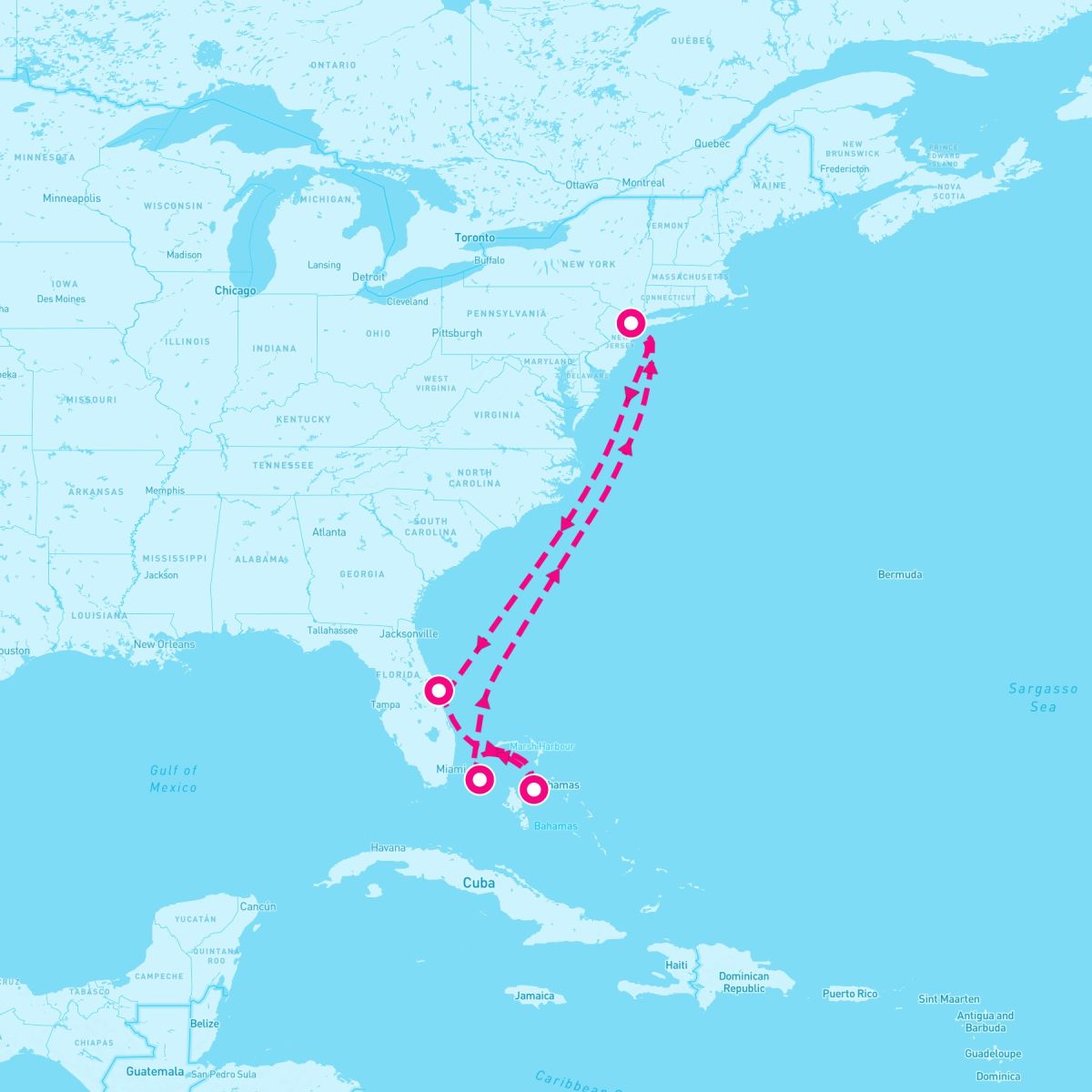 7 Night Caribbean & Bahamas (New York Roundtrip)