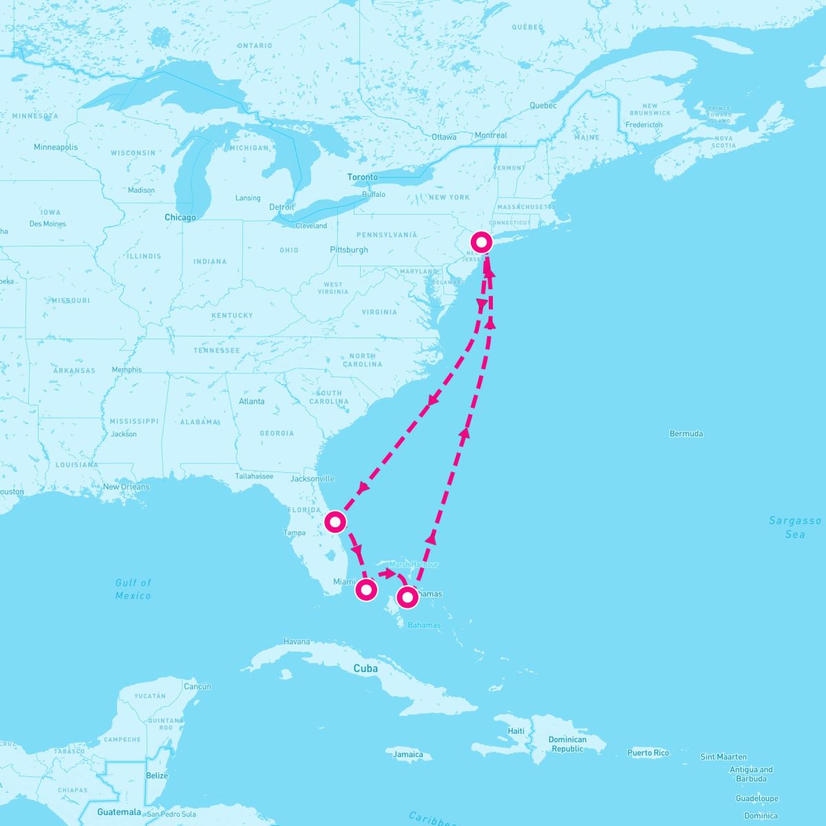 7 Night Bahamas & Florida (New York Roundtrip)