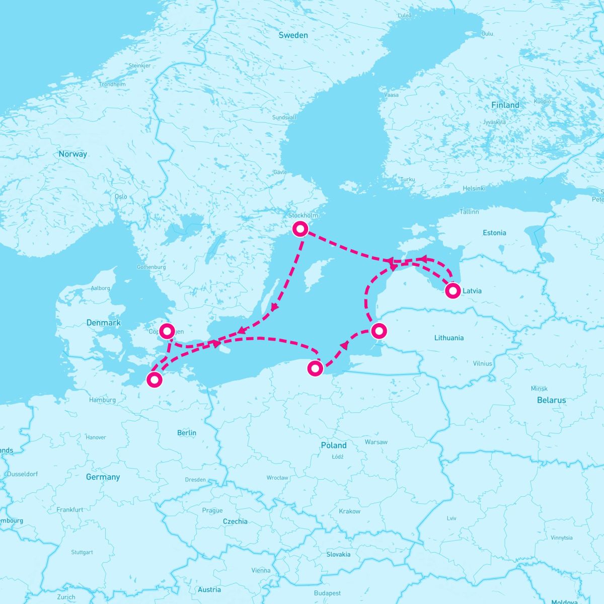 7 Night Northern Europe (Warnemunde Roundtrip)