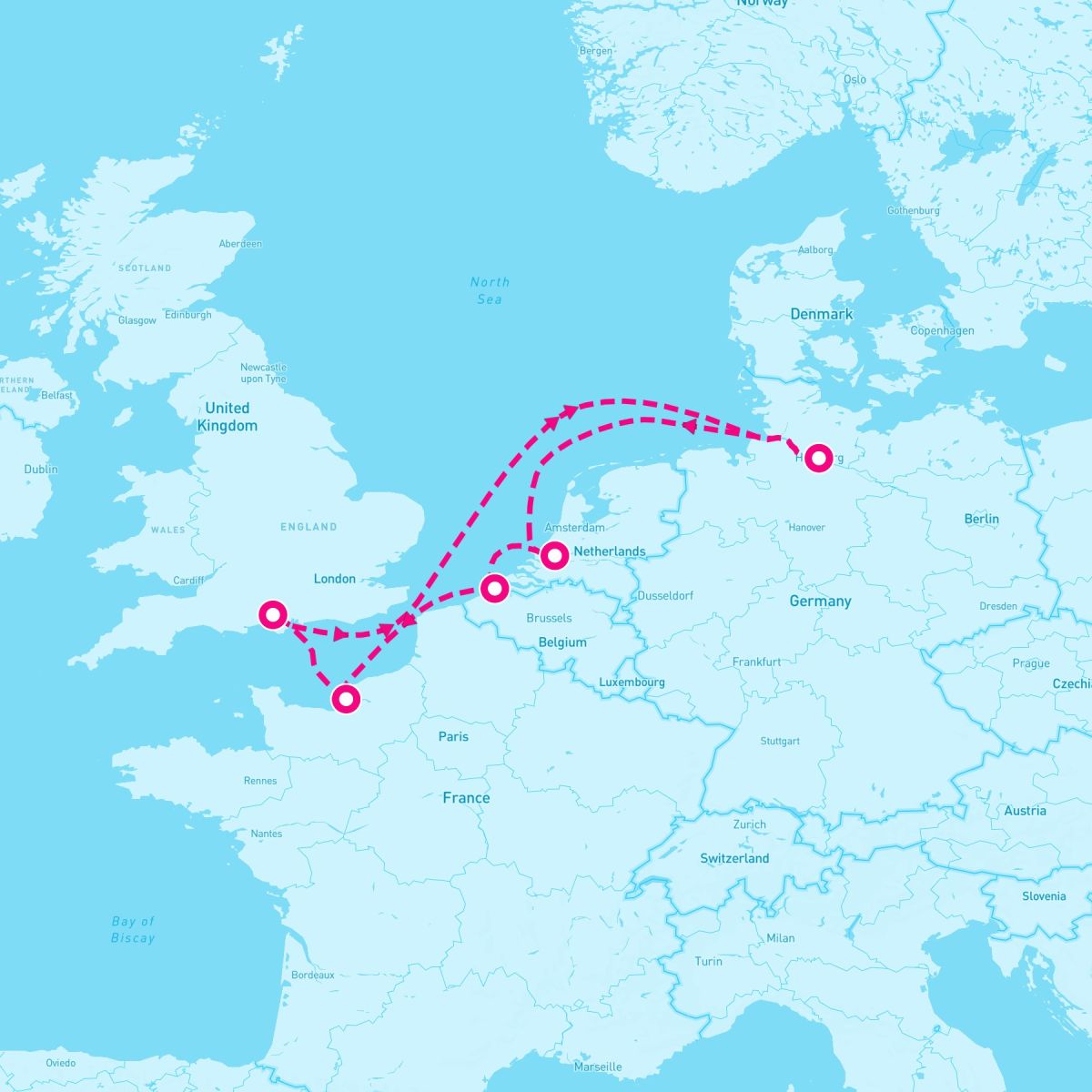 7 Night Northern Europe (Southampton Roundtrip)