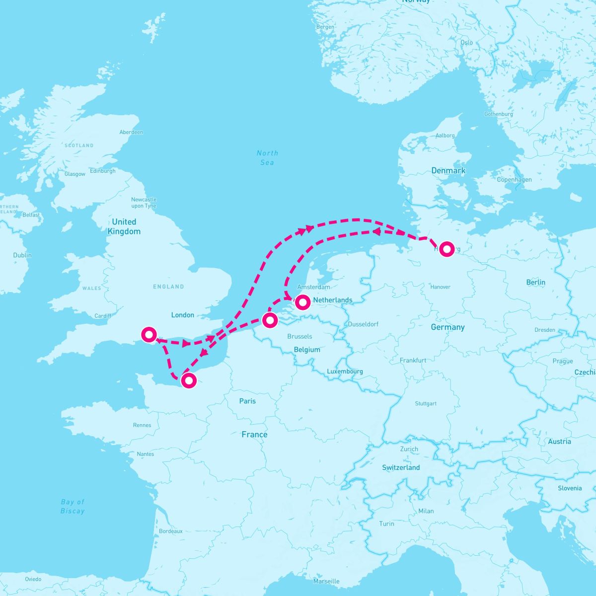 7 Night Northern Europe (Rotterdam Roundtrip)