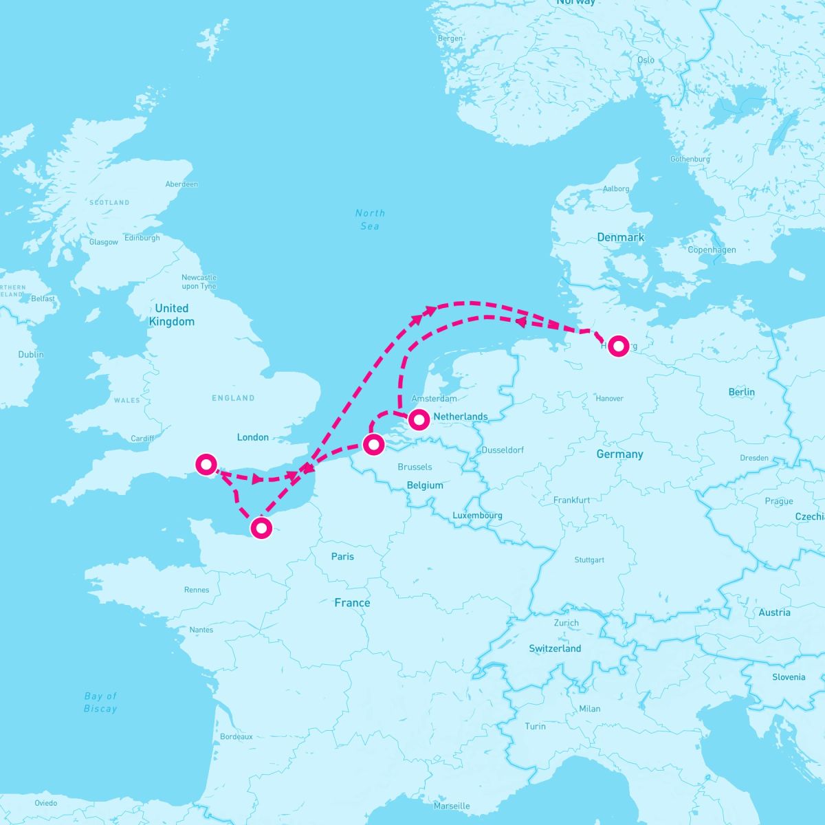 7 Night Northern Europe (Southampton Roundtrip)