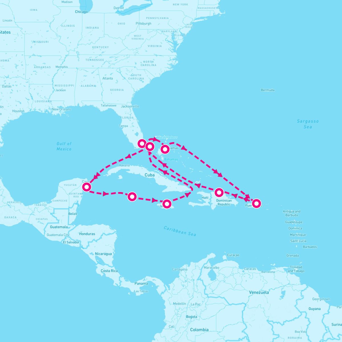 14 Night Caribbean & Bahamas (Miami Roundtrip)