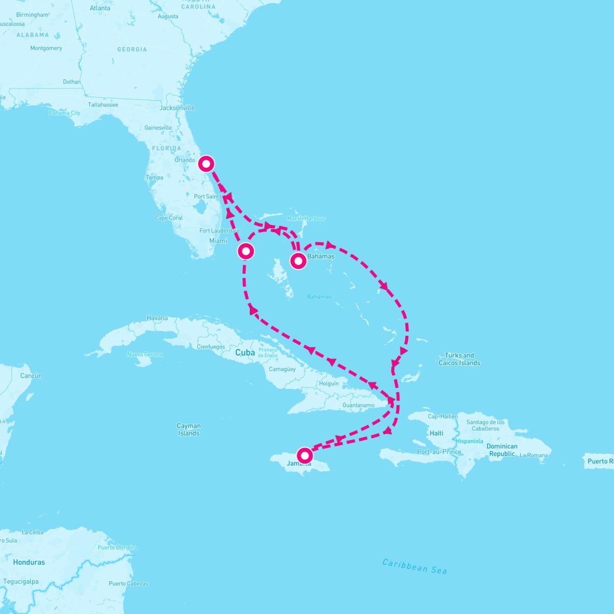 10 Night Caribbean & Bahamas (Port Canaveral Roundtrip)