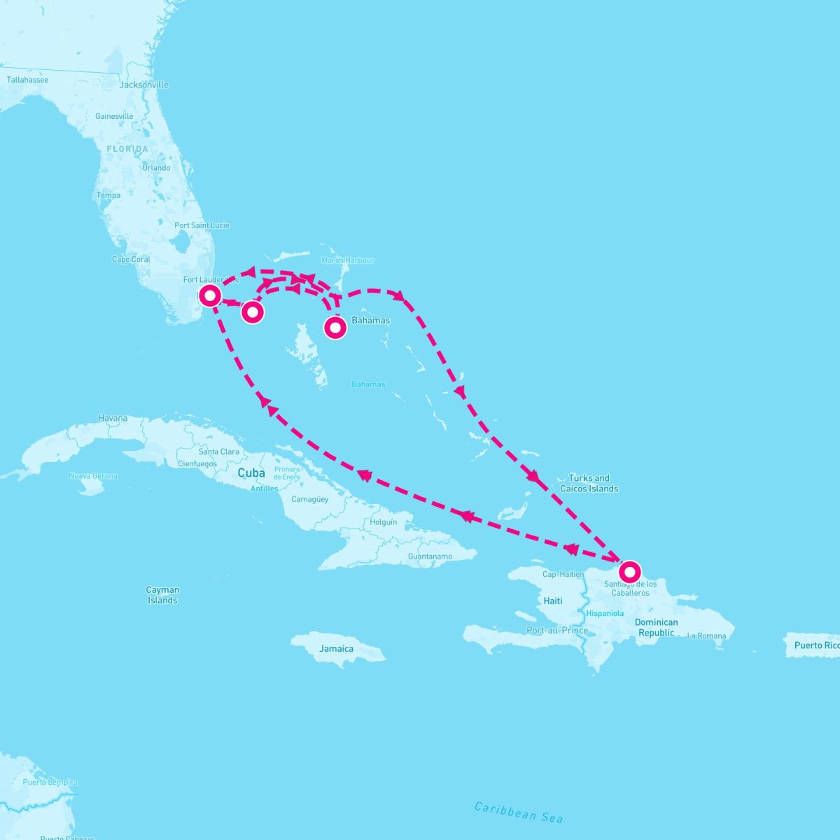 8 Night Caribbean & Bahamas (Miami Roundtrip)