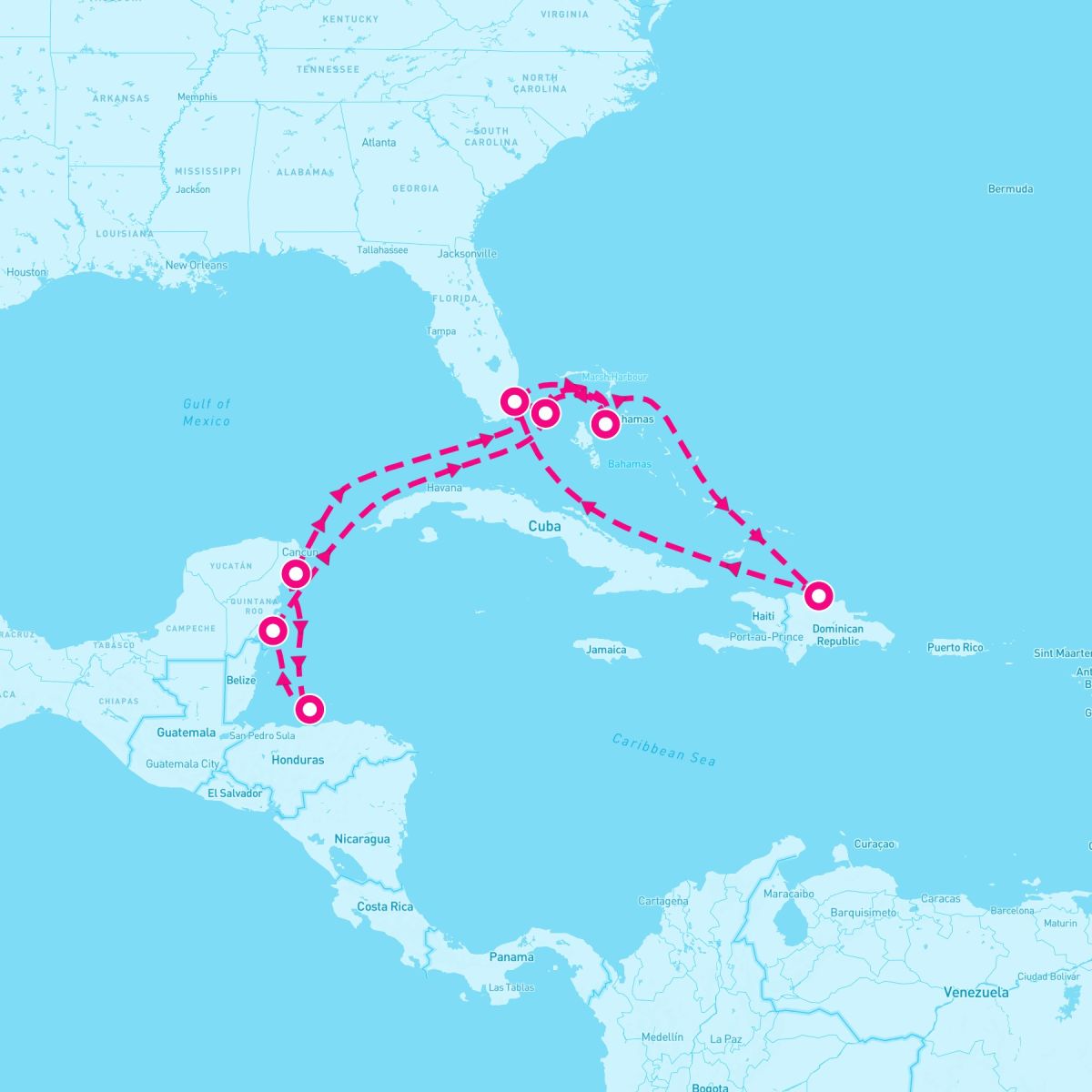 14 Night Caribbean & Bahamas (Miami Roundtrip)