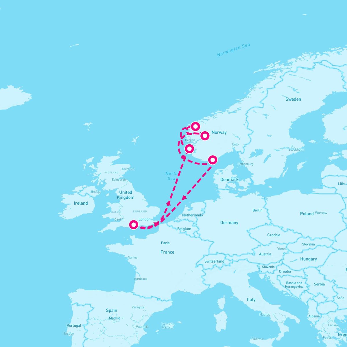 7 Night Norwegian Fjords (Southampton Roundtrip)