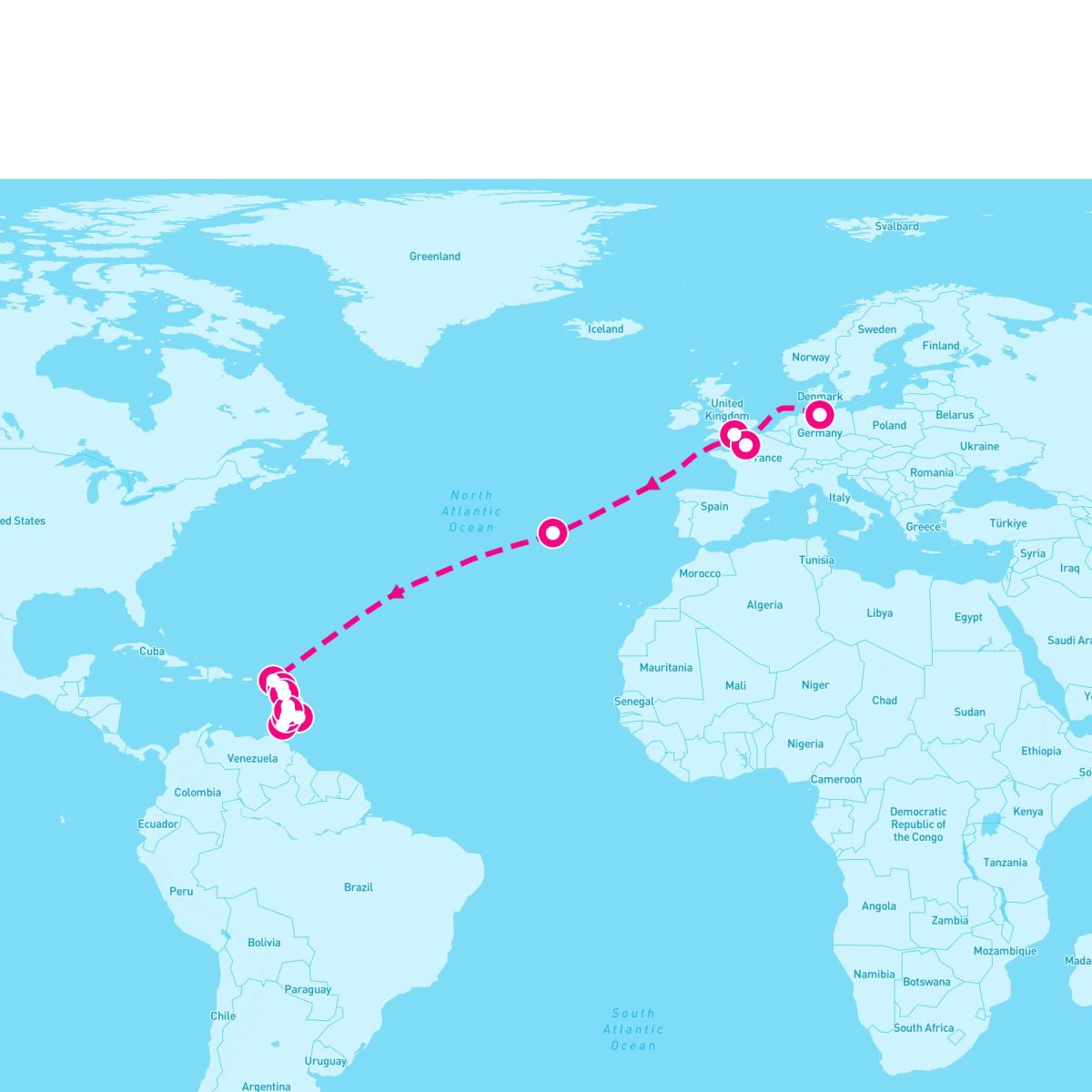 22 Night Msc Grand Voyages (Hamburg To Fort De France)