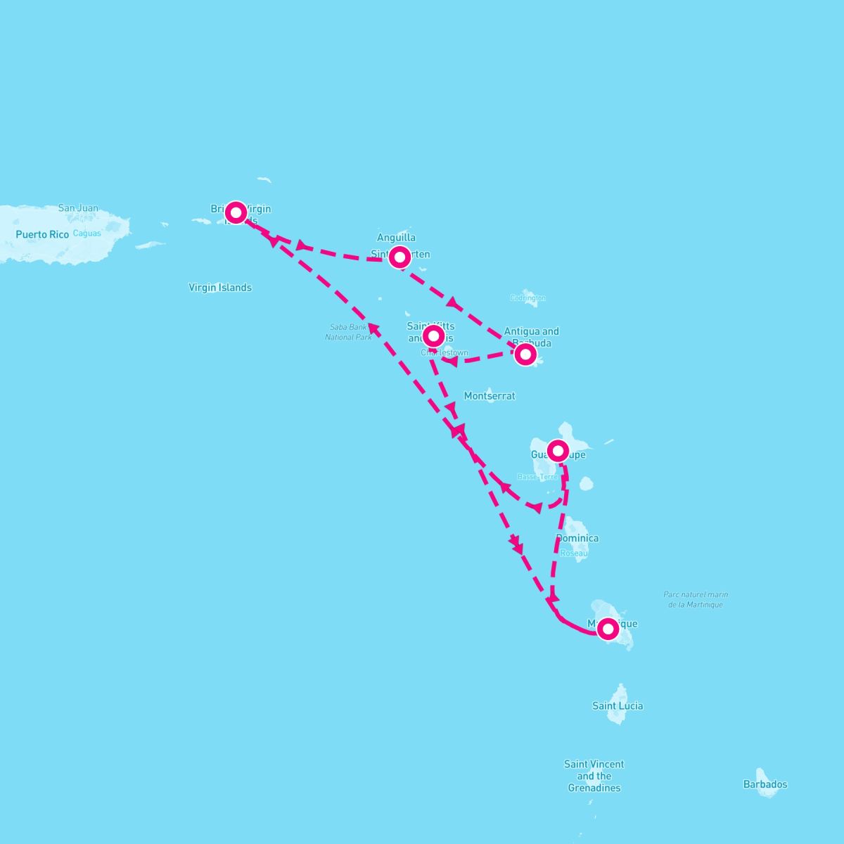 7 Night Southern Caribbean (Fort De France Roundtrip)