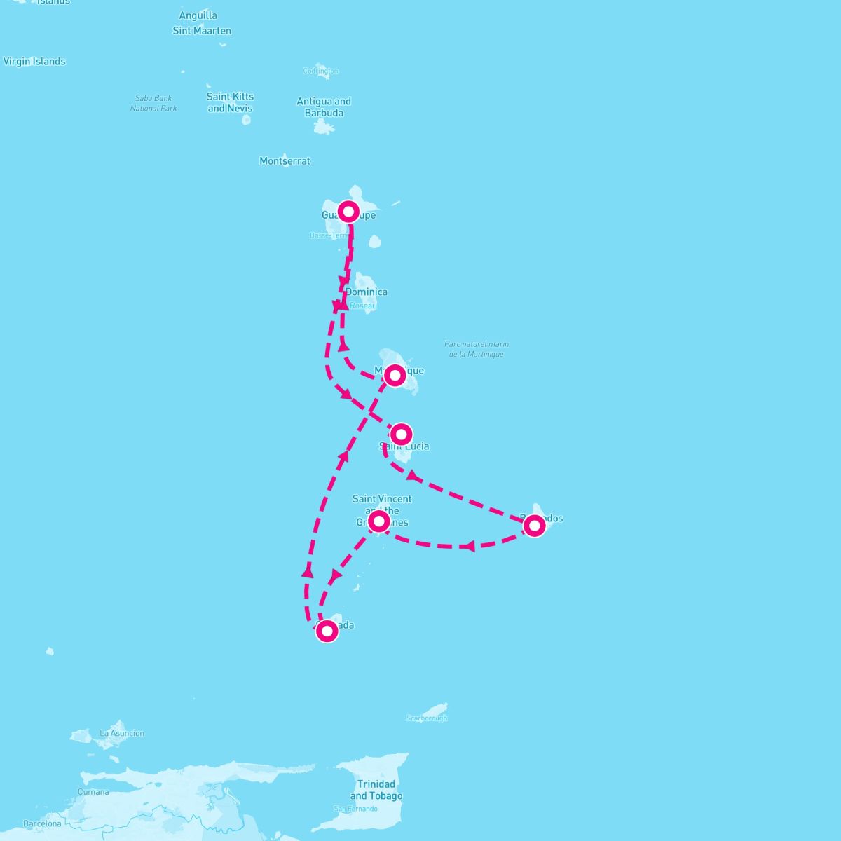 7 Night Southern Caribbean (Fort De France Roundtrip)