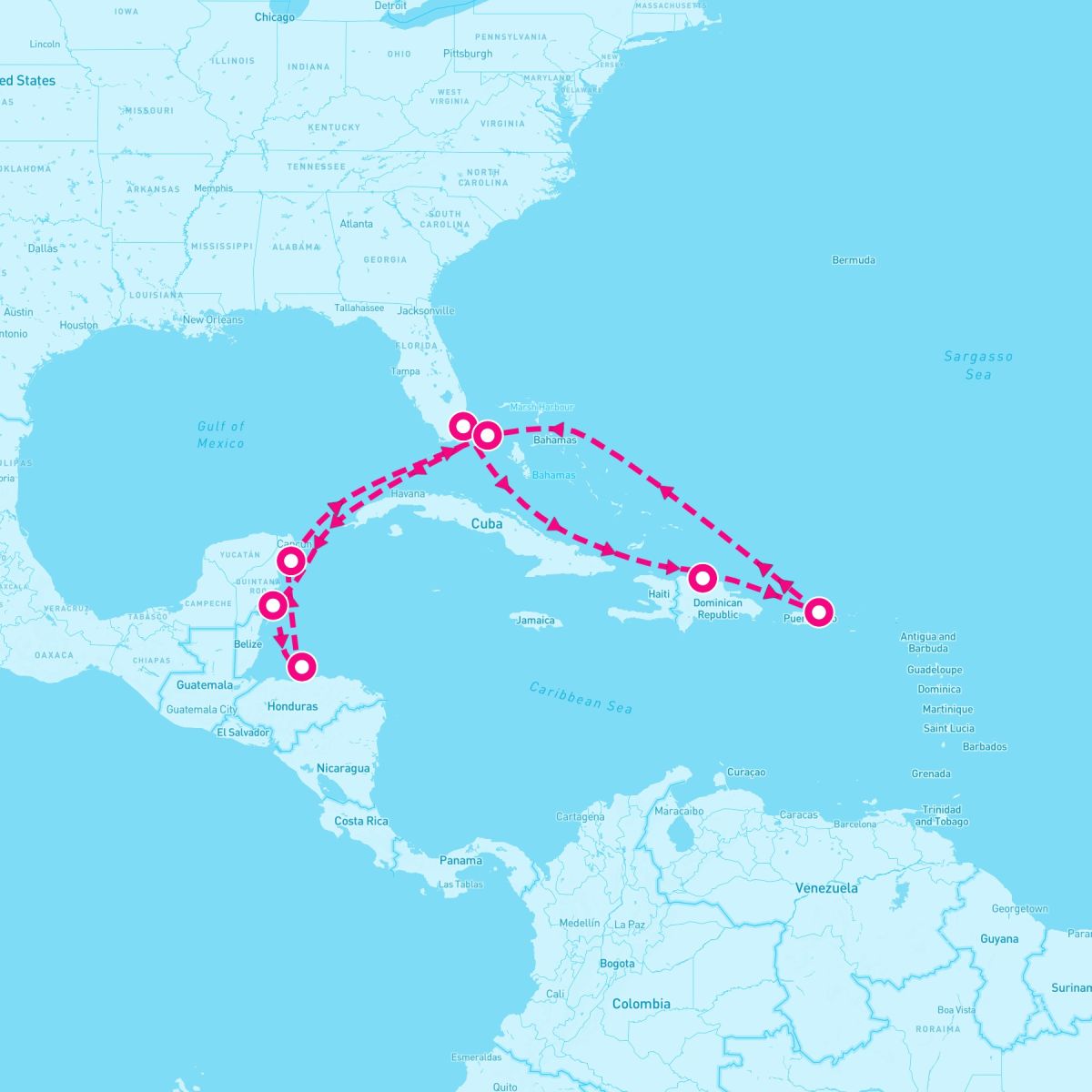 14 Night Caribbean & Bahamas (Miami Roundtrip)