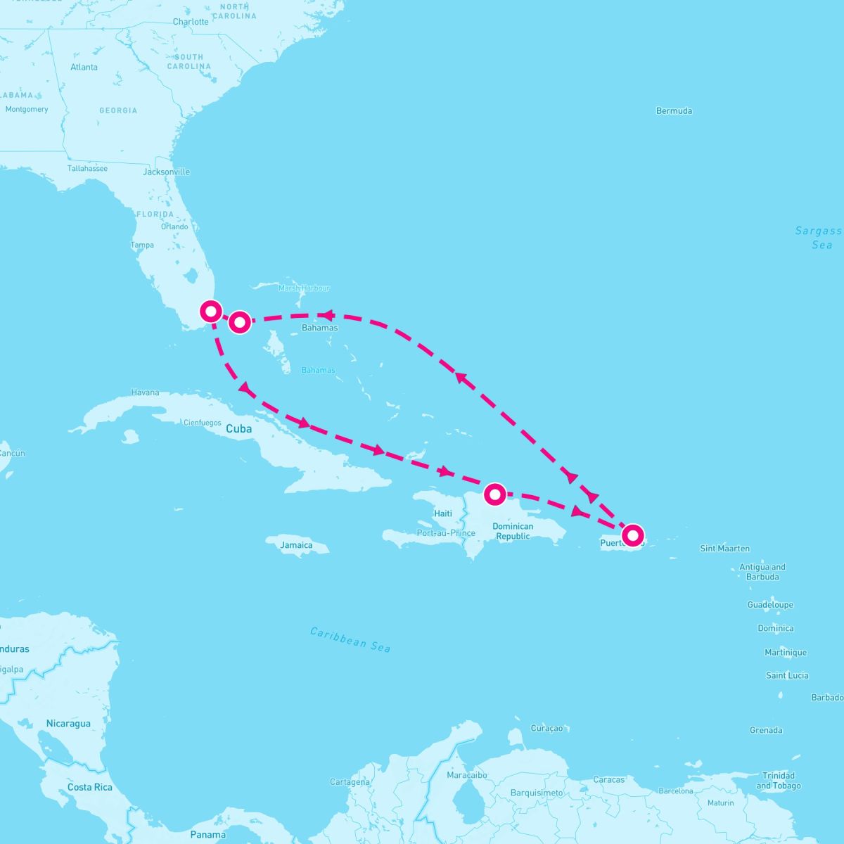 7 Night Eastern Caribbean & Bahamas (Miami Roundtrip)