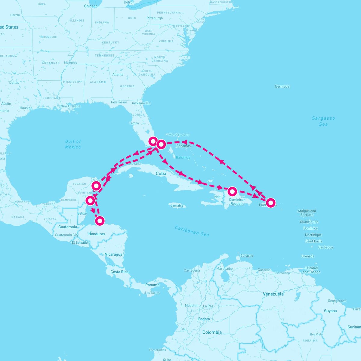 14 Night Caribbean & Bahamas (Miami Roundtrip)