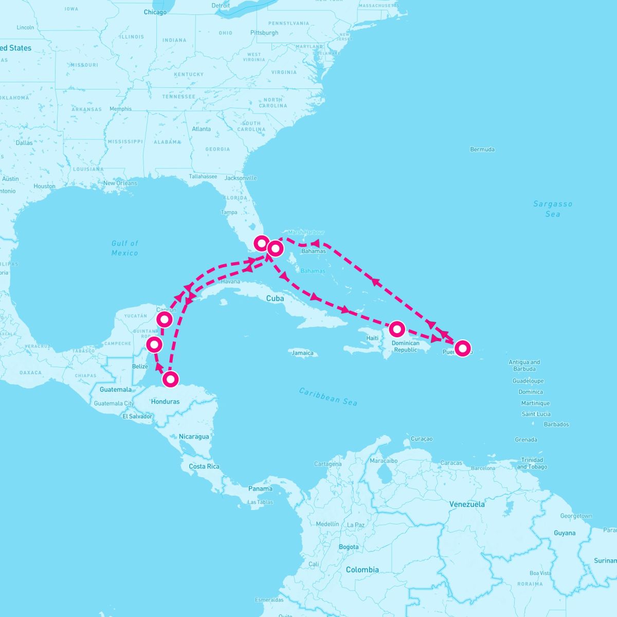 14 Night Caribbean & Bahamas (Miami Roundtrip)