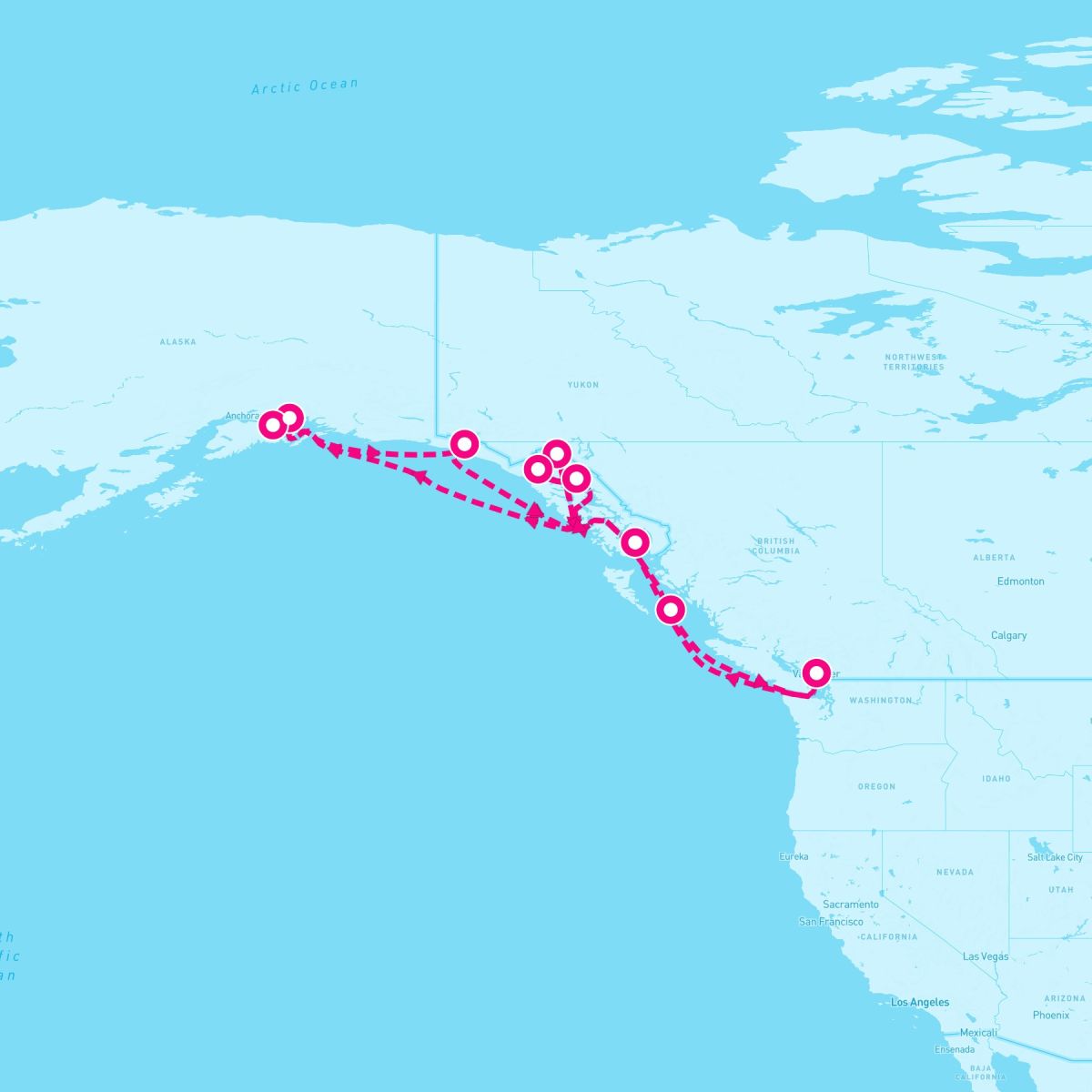 14 Night Alaska Roundtrip Collectors Voyage (Vancouver Roundtrip)
