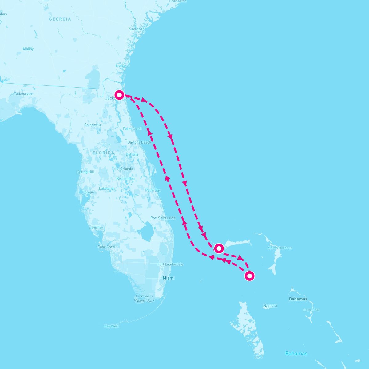 4 Night Bahamas: Great Stirrup Cay & Grand Bahama Island (Jacksonville Roundtrip)