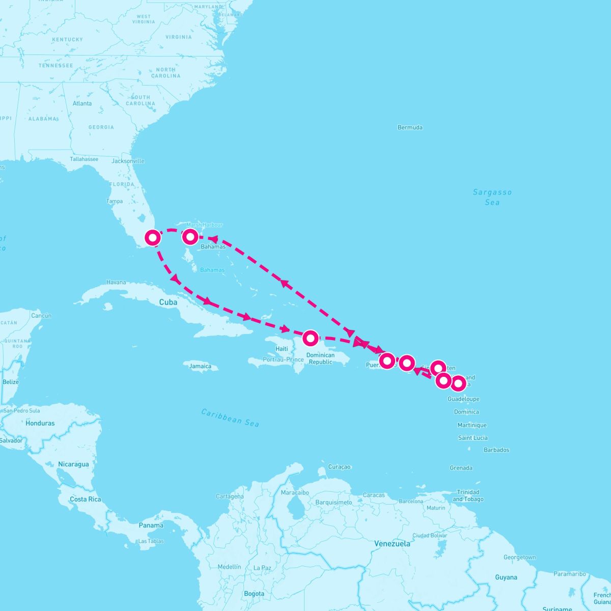 10 Night Caribbean: Dominican Republic & Antigua (Miami Roundtrip)