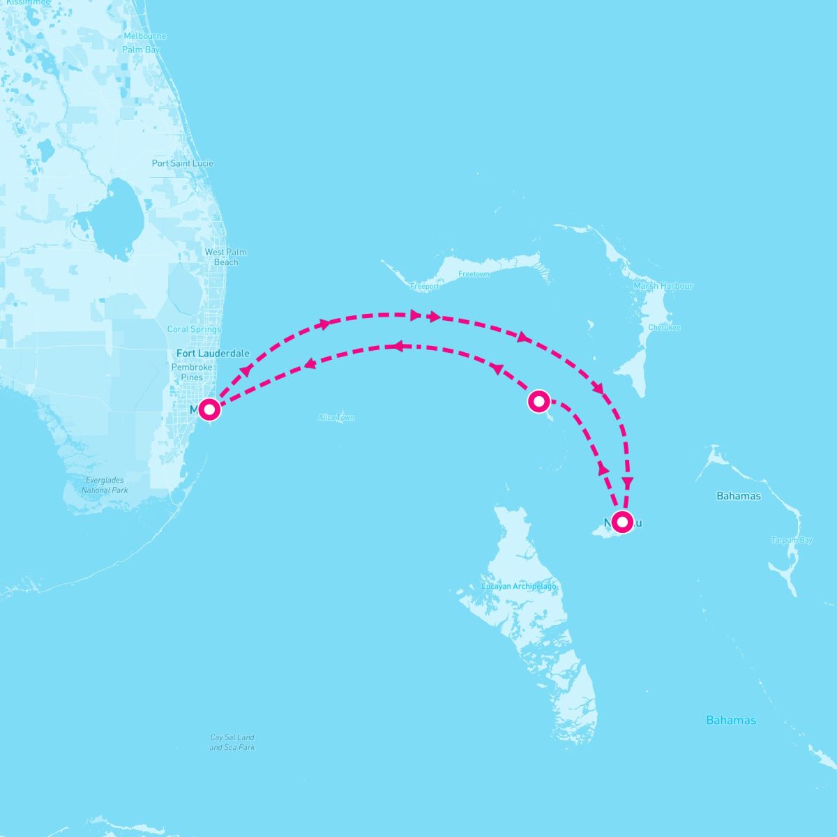 4 Night Bahamas: Great Stirrup Cay & Nassau (Miami Roundtrip)
