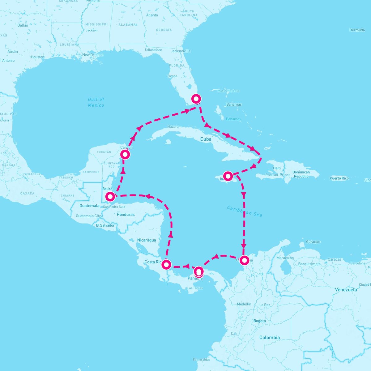 11 Night Panama Canal: Mexico Costa Rica & Belize (Miami Roundtrip)