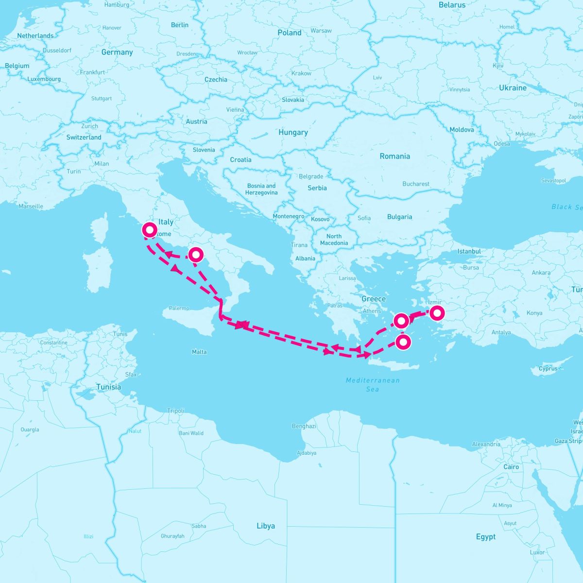 7 Night Greek Isles (Rome Roundtrip)